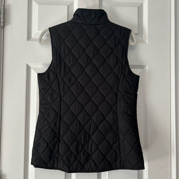 Eddie Bauer Black Quilted Vest - Picture 2 of 8